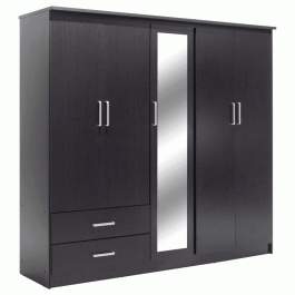 Wardrobe Olympus Wenge 198X57X183Cm 123-000047 WENGE