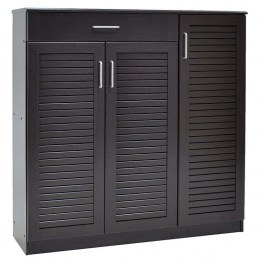 Shoe Organizer-Cabinet Sante 30 Pairs Wenge 120X37X123Cm 123-000004 WENGE