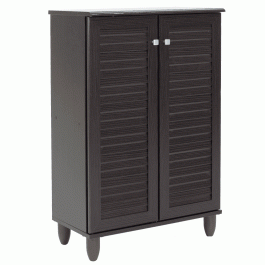 Shoe Organizer-Cabinet Santo 10 Pairs Wenge 60X34,5X91,5Cm 123-000030 WENGE
