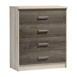 Dresser Olympus With 4 Drawers Castillo-Toro 80X40X95Cm 123-000010 NATURAL