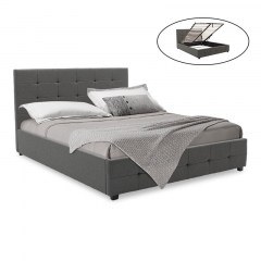 Bed Roi (For Matress 160x200cm) 006-000018 With Storage173x219x110 Anthracite