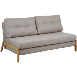 Sofa - Bed Two-Seater Fancy 024-000056 150x92x77cm Beige-Natural BEIGE