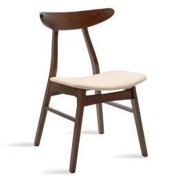 Καρέκλα Orlean 097-000007 Walnut WALNUT