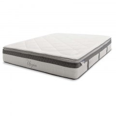Mattress Utopia Pocket Spring Με Ανώστρωμα 30-32cm 160x200cm White-Grey