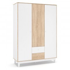 Closet Awell 173-000007 153,5x54,5x216cm Sonoma-White
