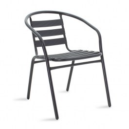 Garden Armchair Tade 130-000014 54x58x73 Black BLACK