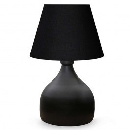 Table Lamp PWL-1068 D22x32cm 1xΕ27 Black BLACK