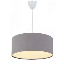 Ceiling Lamp PWL-1091 D38x70cm 1xΕ27 Grey GREY