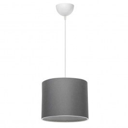 Ceiling Lamp PWL-1115 D22x60cm 1xΕ27 Grey-White GREY-WHITE