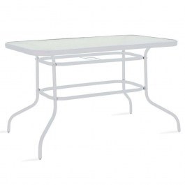 Garden Table Valor 130-000015 120x70x70cm White WHITE