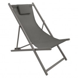 Deckchair Corte 152-000007 97-102x61x81-92cm Anthracite ANTHRACITE