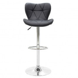 Stool Bar Coozy 127-000092 Collapsible 46x47x90/111cm Black BLACK