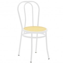 Vienna Chair 243-000026 40x47x85cm Beige-White BEIGE-WHITE