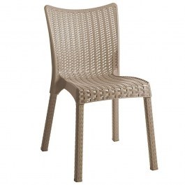 Chair Confident 253-000042 50x55x83cm Cappuccino CAPPUCCINO