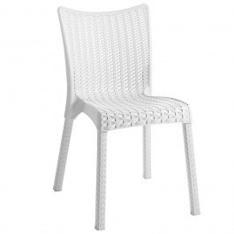 Chair Confident 253-000042 50x55x83cm White WHITE