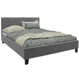 Bed Mago (For Mattress 160x200cm) 006-000042 167x213x30,5cm Grey GREY