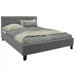 Bed Mago (For Mattress 160x200cm) 006-000042 167x213x30,5cm Grey