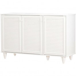 Shoe Rack Ronan 249-000082 105x35x66cm White WHITE