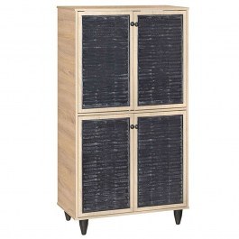 Shoes Cabinet Ronan 249-000017 70,5x35x122cm Natural NATURAL