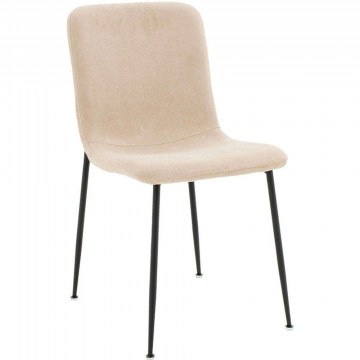 Chair Gratify Curls 093-000015 44x58x81cm Ecru