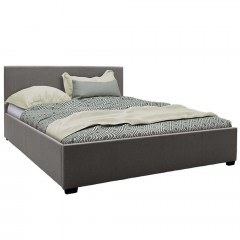 Bed With Storage Space Norse (For Mattress 160x200cm) 006-000043 167x211x86cm Anthracite
