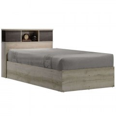 Κρεβάτι Olympus (Για Στρώμα 120x200cm) 123-000204 128x221x84cm Sonoma-Brown