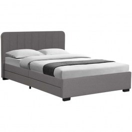 Bed Veloty (For Mattress 150x200cm) 234-000014 212,5x170x92cm Anthracite ANTHRACITE