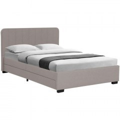 Bed Veloty (For Mattress 150x200cm) 234-000013 212,5x170x92cm Beige
