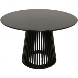 Table Domonic 260-000036 D120x75cm Black BLACK