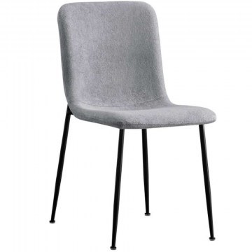Καρέκλα Gratify Μπουκλέ 093-000031 43x56x83cm Grey