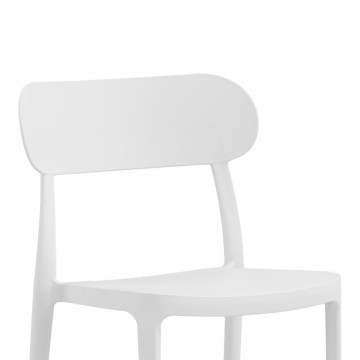 Chair Amvroan 262-000035 51x49x79.5cm White