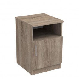 Bedside Table Galdi 361-000034 40x45x60cm Sonoma-Truffle SONOMA-TRUFFLE