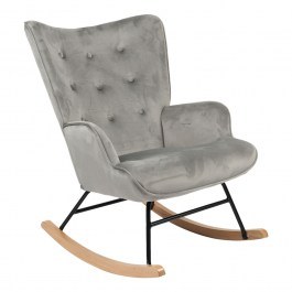 Πολυθρόνα - Μπερζέρα Κουνιστή Georgia 255-000029 75x71x95cm Grey-Natural GREY-NATURAL