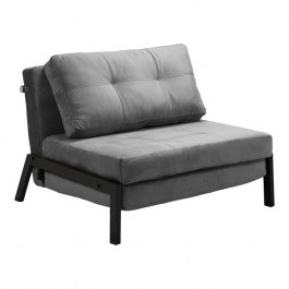 Armchair - Bed Fancy 024-000040 95x98x70cm Grey GREY
