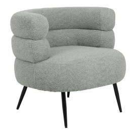 Πολυθρόνα Foleja 110-000092 76x75x72cm Grey Blue GREY BLUE