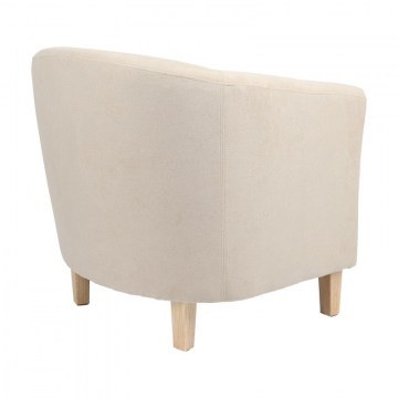 Armchair Tronmo 255-000054 75x69x75cm Cream
