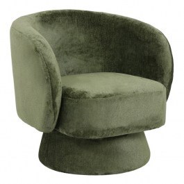 Swivel Armchair Kreslo 110-000077 78x81x77cm Khaki KHAKI