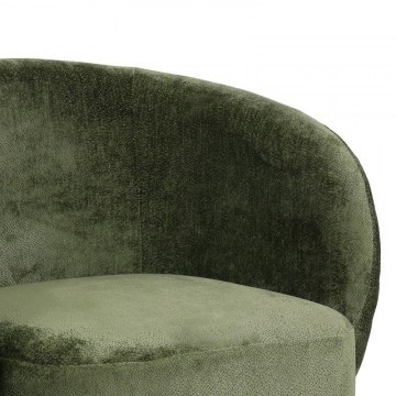 Swivel Armchair Kreslo 110-000077 78x81x77cm Khaki
