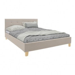 Bed Mago (For Matress 140x200cm) 006-000053 147x214x88cm Ecru ECRU