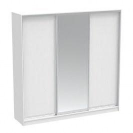 Ντουλάπα Τρίφυλλη Aparador I 361-000055 240x60x240cm White WHITE