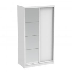 Ντουλάπα Δίφυλλη Korredor 361-000048 120x60x220cm White