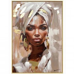 Canvas Painting Gazel I 301-000043 70x3,5x100cm Multi Inart