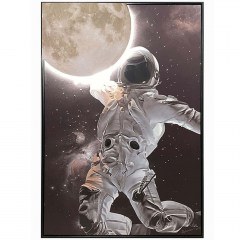 Πίνακας Καμβάς Mallo 301-000040 70x3,5x100cm Multi Inart