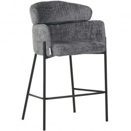 Σκαμπό Μπαρ Tolerse 029-000254 55x60x97cm Grey GREY