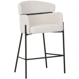Σκαμπό Μπαρ Tolerse 029-000255 55x60x97cm Beige BEIGE