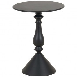 Side Table Lalou 128-000055 D40x55cm Black BLACK