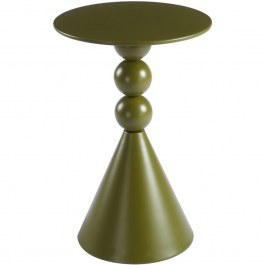 Τραπεζάκι Βοηθητικό Bilane 128-000082 Φ39x60cm Olive OLIVE