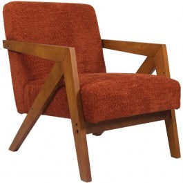 Armchair Garifa 393-000014 79x75x75cm Terracotta TERRACOTTA