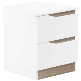 Κομοδίνο Verena 230-000084 40x40x50cm White-Sonoma WHITE