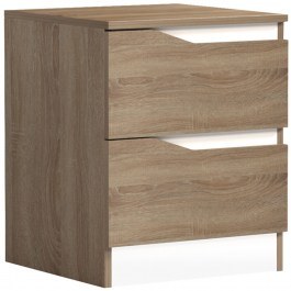 Κομοδίνο Verena 230-000135 40x40x50cm Sonoma-White SONOMA